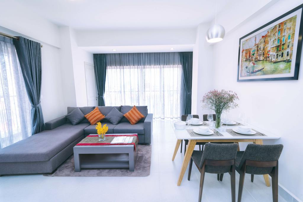 Sun Apartment Phnom Penh Exterior foto